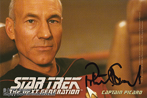 Patrick Stewart in Nederland